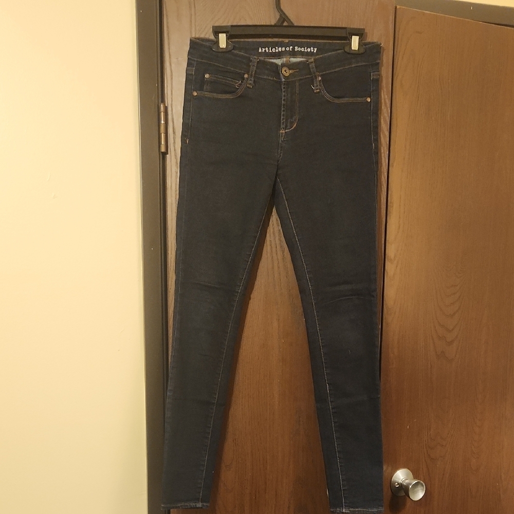 Articles Of Society Black Skinny Denim